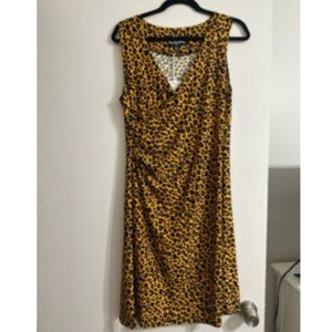 Lesley Evers NWT Cheetah Dress in Size L